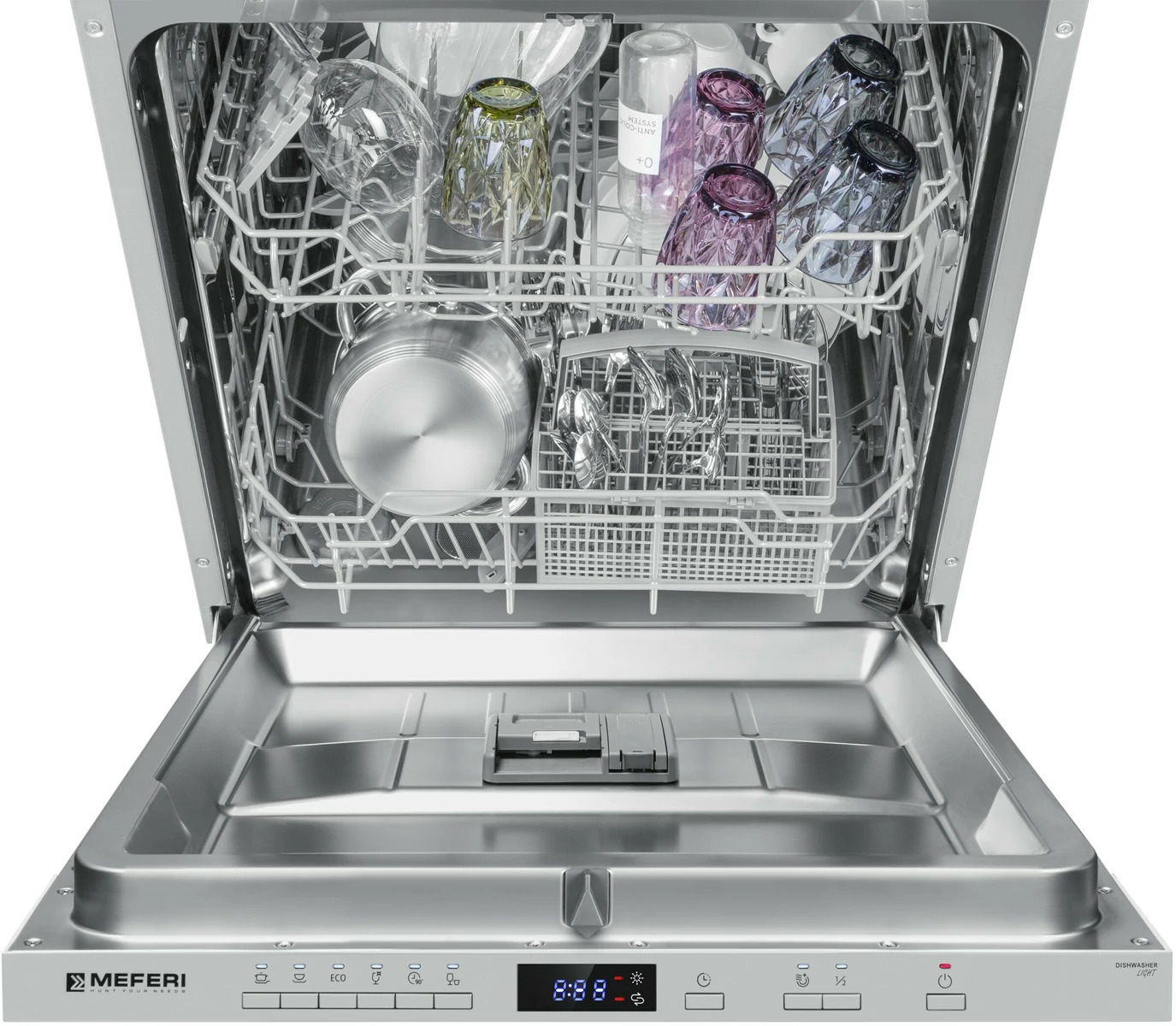 Превью картинка Посудомоечная машина 60см встраиваемая Meferi MDW6062 LIGHT #2