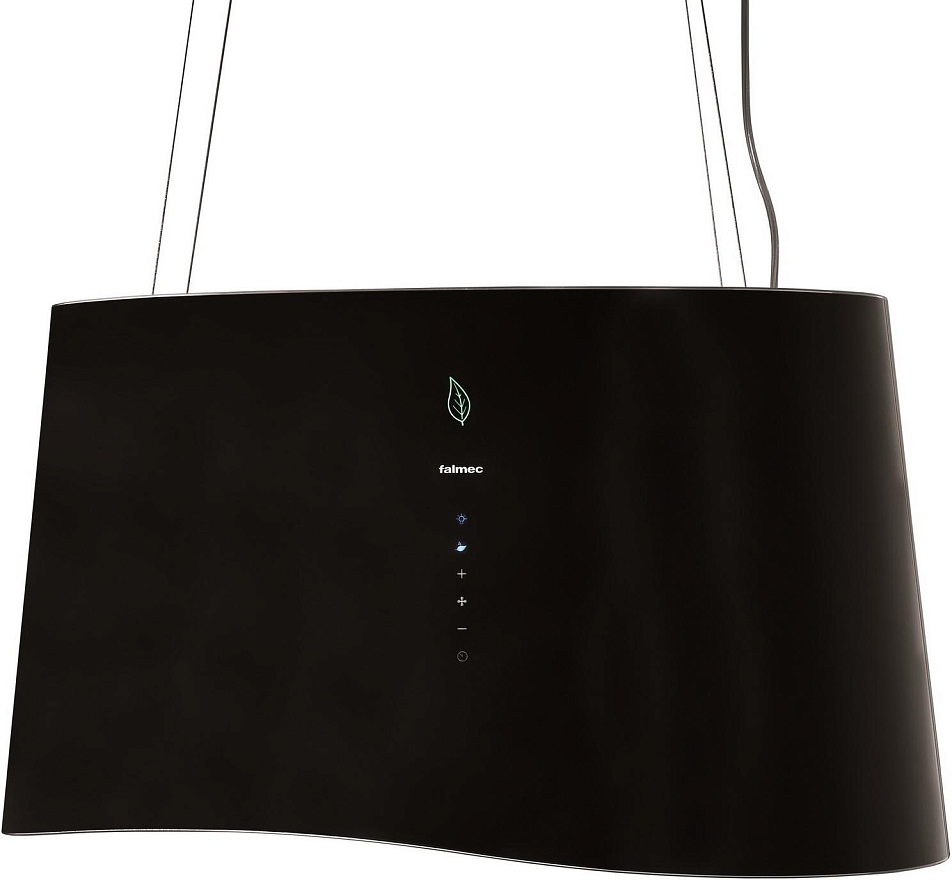 Фото Островная вытяжка Falmec MARE E.ION IS GLASS BLACK