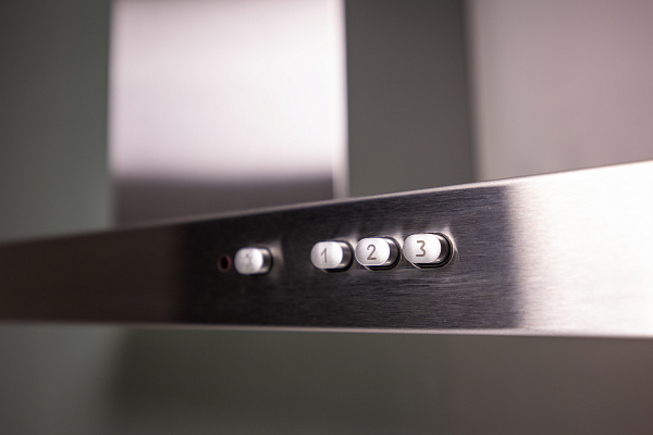 Превью картинка Т-образная вытяжка  Elikor Квадра 60Н-430-К3Д нерж #3