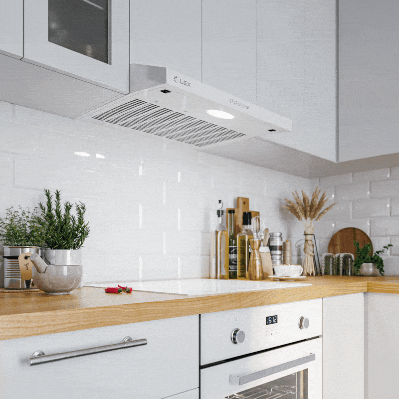 Превью картинка Козырьковая вытяжка Lex S 500 INOX воздухоочиститель #2