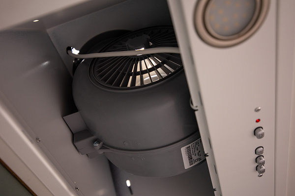 Превью картинка Полновстраиваемая вытяжка Elikor Врезной блок Flat 72П-650-К3Д белый #5