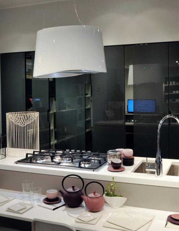 Превью картинка Островная вытяжка Falmec MARE E.ION IS GLASS WHITE #4