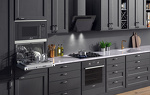 Превью картинка Наклонная вытяжка KRONAsteel Liva 500 black S #2