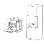 Превью картинка Электрический духовой шкаф Meferi MEO6017BK ULTRA #16