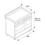 Превью картинка Центр варочный Bertazzoni PRO95I2EXT #6