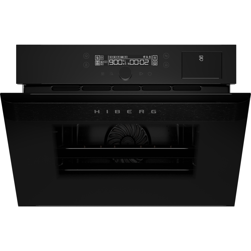 Фото Электрический духовой шкаф HIBERG MS-VM 5115 B SMART (c СВЧ inverter)