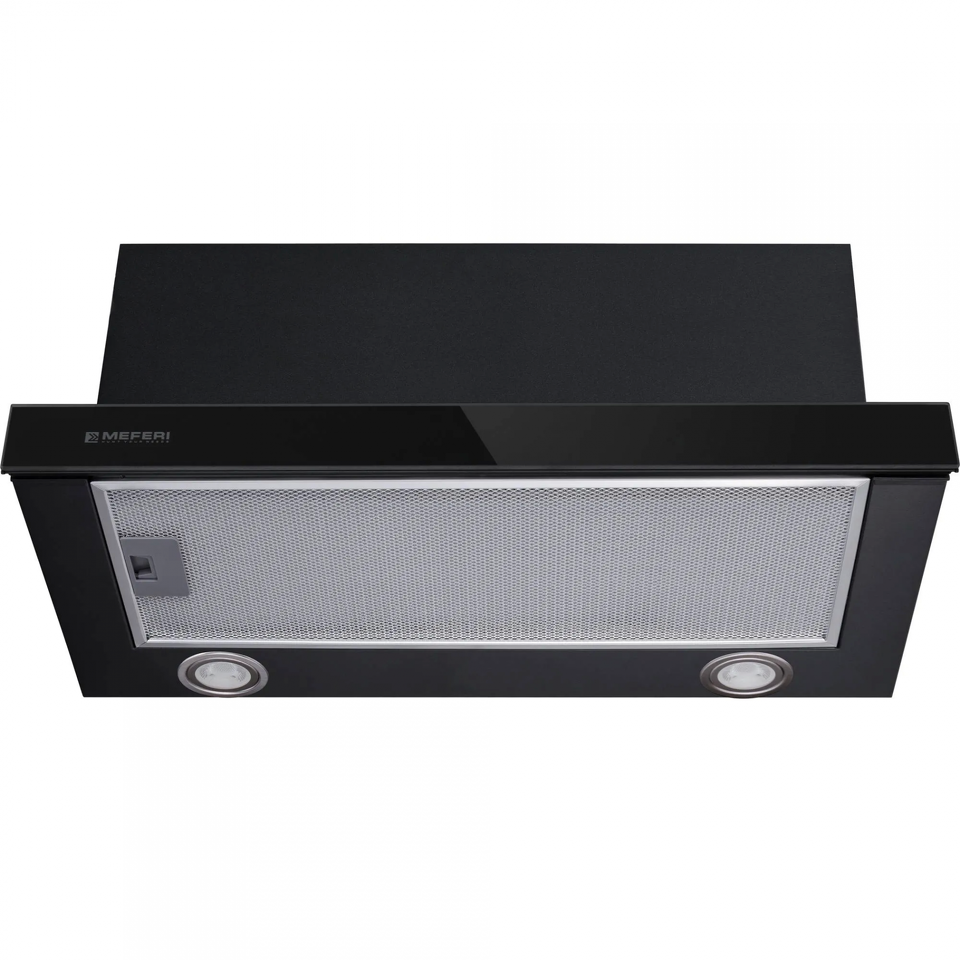 Фото Встраиваемая вытяжка Meferi SLIDEBOX60BK GLASS ULTRA