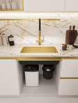 Превью картинка Металлическая мойка EMAR EMB-660(UN) PVD Golden #4