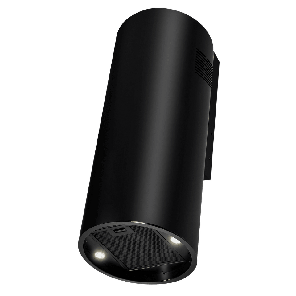 Фото Цилиндрическая вытяжка Maunfeld DRUM Wall 35 чёрный