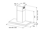 Превью картинка Т-образная вытяжка  Bertazzoni KT90P1XV #3