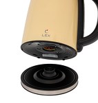 Превью картинка Чайник Lex LX 30021-3, чайник электрический (бежевый) #6
