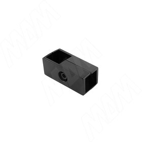 Картинка PULSE CUBO Соединитель перпендикулярный 2-х труб, черный (CN2535BL)