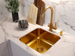 Превью картинка Смеситель для кухни EMAR ECB - 3007 PVD Golden #2