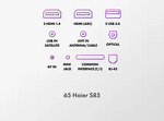 Превью картинка Телевизор Haier H65S85GUX #18