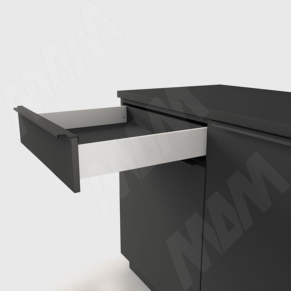 Фото PULSE ЛС БОКС Комплект ящика 550 мм, Н88, с доводчиком, белый, LS BOX (LS88550W)