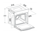 Превью картинка Электрический духовой шкаф Weissgauff EOM 710 SW #1