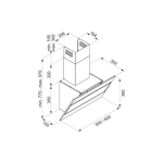 Превью картинка Наклонная вытяжка Maunfeld Bridge Line 60 черный\вставка сатин #15