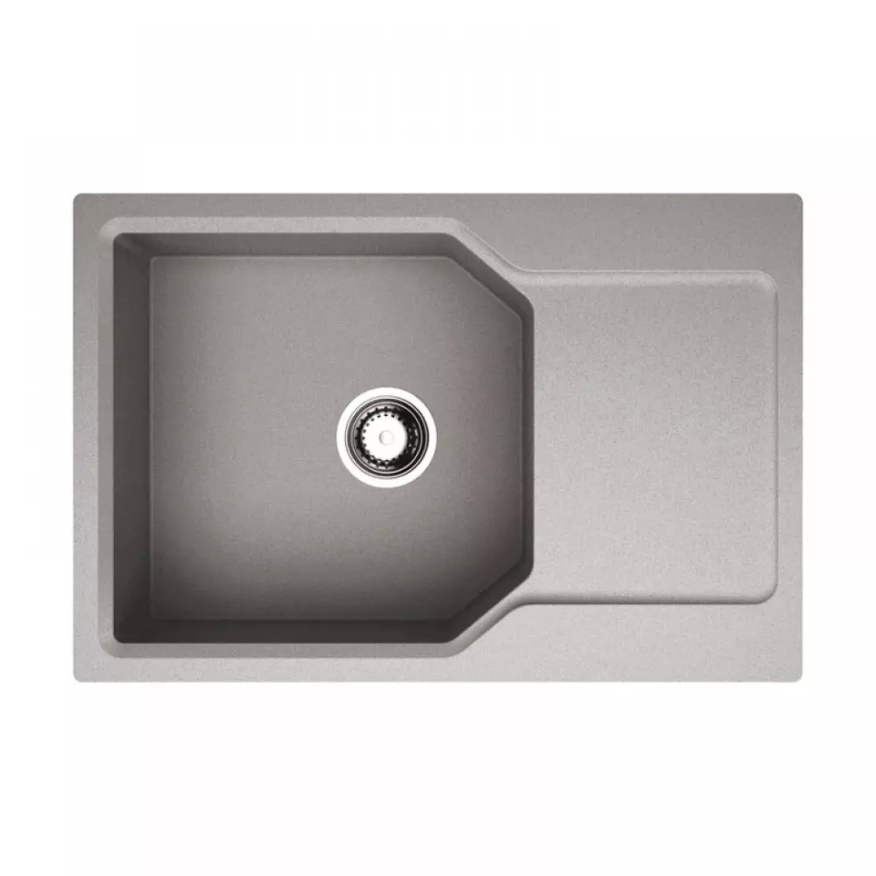 Фото Гранитная мойка Omoikiri Yonaka 78-LB-GR Artgranit/leningrad grey