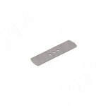 Превью картинка Giusti Декоративная накладка 16мм (L=80мм), Timeless metal titanium (WPL.877.016.002N) #1
