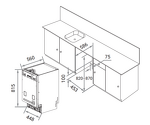 Превью картинка Посудомоечная машина 45см встраиваемая Weissgauff BDW 4508 D Autoopen Infolight #17