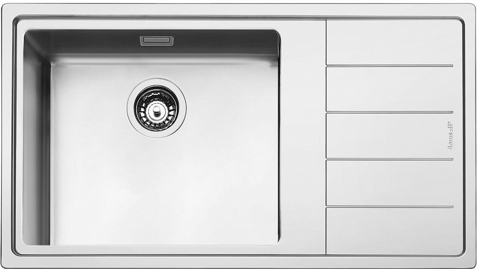 Фото Металлическая мойка Smeg LFTG861D