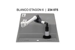 Превью картинка Гранитная мойка Blanсo ETAGON 6 Black Edition черный с черной отв.арм. InFino® #13