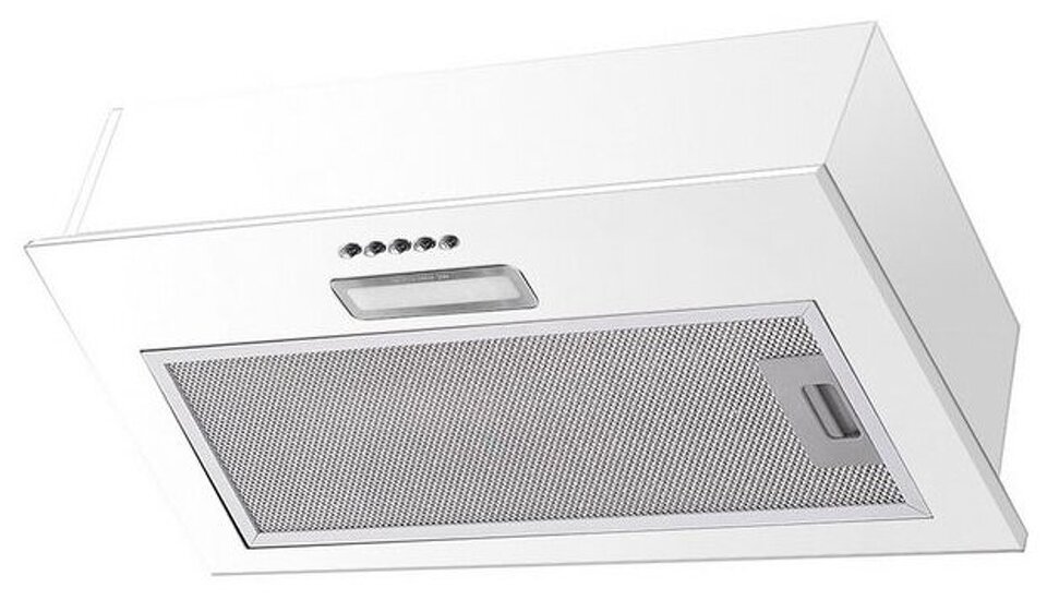 Фото Полновстраиваемая вытяжка Lex GS BLOC LIGHT 600 WHITE воздухоочиститель