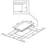 Превью картинка Индукционная варочная панель домино Graude IK 30.1 W #4