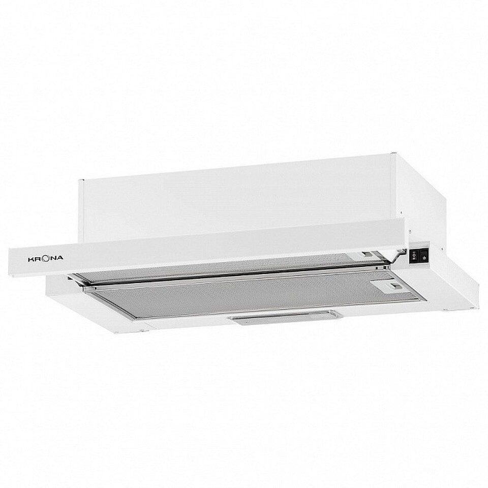 Фото Встраиваемая вытяжка KRONA KERRY 600 WHITE PB