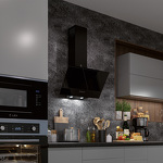 Превью картинка Наклонная вытяжка Lex META 600 BLACK воздухоочиститель #12