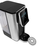 Превью картинка Чайник Lex LXTP 3621, термопот, 2,5литра (черный + брашированная сталь) #6