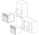 Превью картинка Электрический духовой шкаф Weissgauff EOV 29 PDW #15