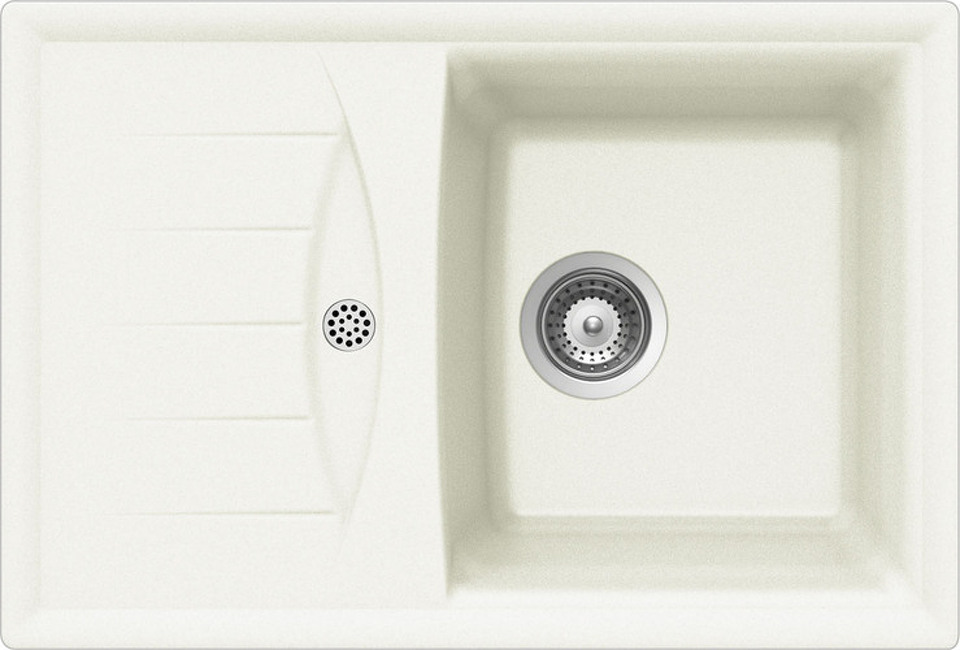 Фото Гранитная мойка SCHOCK GENIUS 45D CRISTALITE альпина
