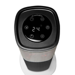 Превью картинка Вентилятор Lex LXCR 1524,обогреватель керамический, с очагом 2000Вт ( белый) #16