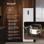 Превью картинка Холодильник с нижней морозилкой Weissgauff WRK 2000 Premium Total NoFrost White #17