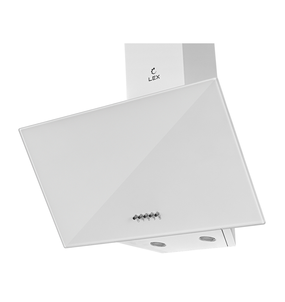 Фото Наклонная вытяжка Lex Meta 500 White