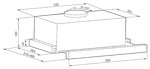 Превью картинка Встраиваемая вытяжка Graude DHF 60.0 S #2