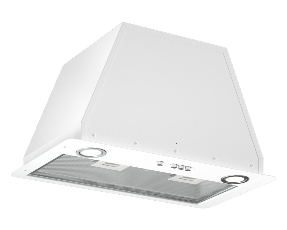 Фото Полновстраиваемая вытяжка Elikor Врезной блок Flat 52П-650-К3Д белый