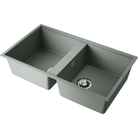 Картинка Omoikiri Мойка Kitagawa 83-2-U-WG Artceramic/wind green