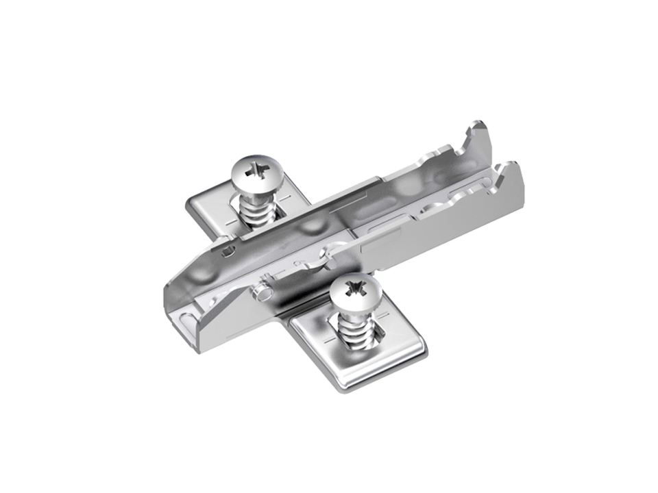 Фото Grass Ответная планка крестовая Tiomos ECO, на евровинты, Н=3,5. 