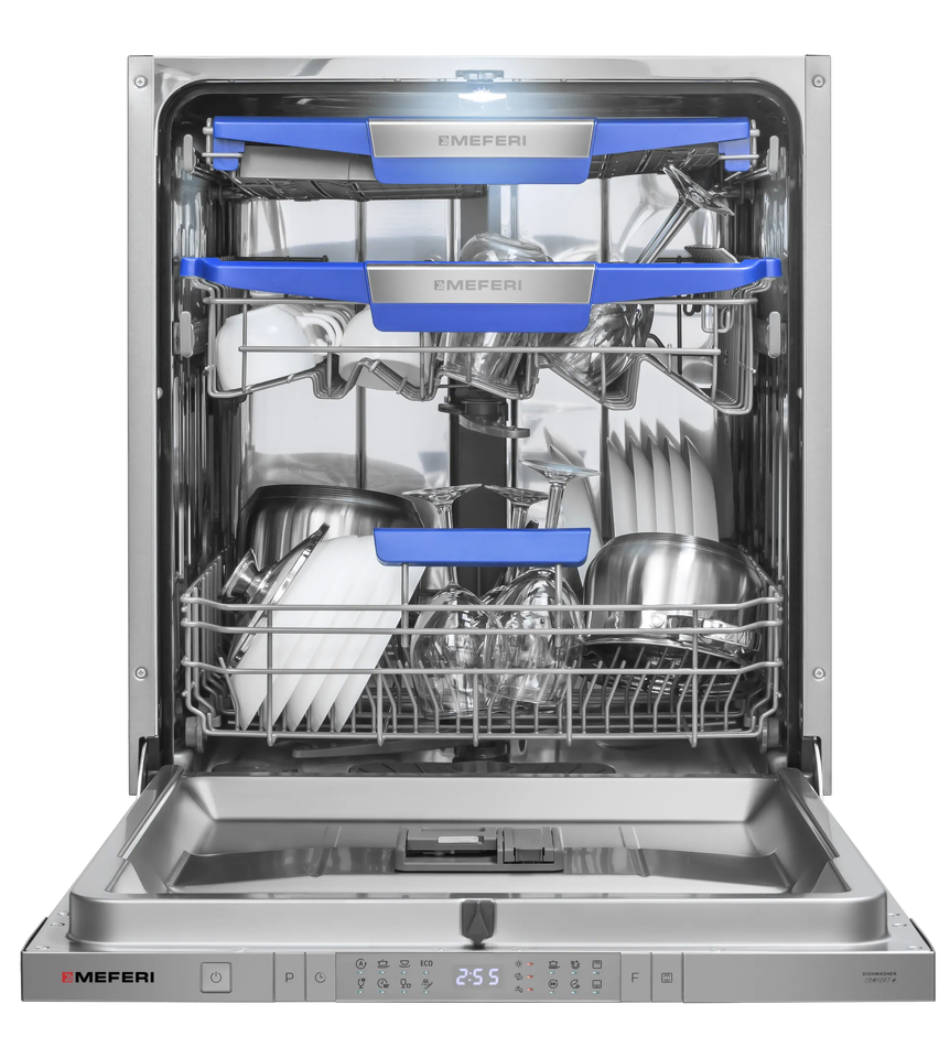 Фото Посудомоечная машина 60см встраиваемая Meferi MDW6083 COMFORT PLUS