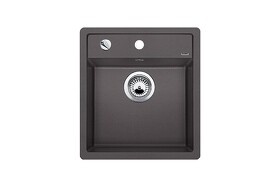 Картинка Blanсo DALAGO 5 SILGRANIT PuraDur темная скала с клапаном-автоматом
