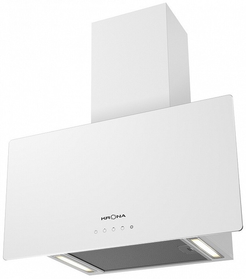 Фото Наклонная вытяжка KRONA CLEMENTINA 600 white S