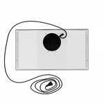 Превью картинка Полновстраиваемая вытяжка Elikor Врезной блок 52Н-400-П3Д нерж #4