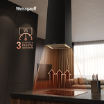 Превью картинка Островная вытяжка Weissgauff Box 1400 Island BL #14