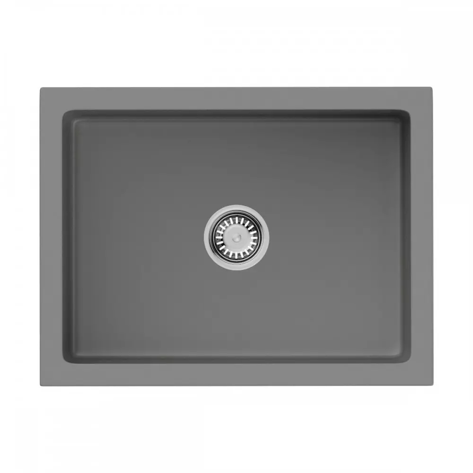 Фото Гранитная мойка Omoikiri Mikura 61-PE Natceramic/pebble