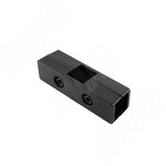 Превью картинка PULSE CUBO Соединитель перпендикулярный 3-х труб, черный (CN2544BL) #1