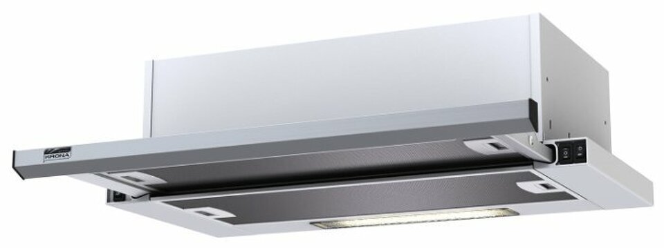 Фото Встраиваемая вытяжка KRONAsteel KAMILLA slim 600 INOX ( 2 мотора)