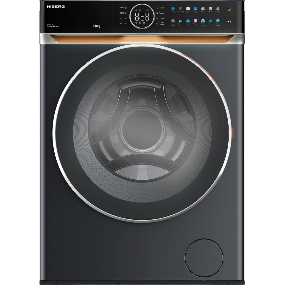 Фото Стиральная машина с фронтальной загрузкой HIBERG i-DDQ10-814 Sd