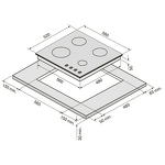 Превью картинка Газовая варочная панель KRONA NEBEL 60 WH W #13